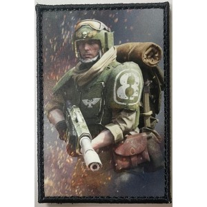 Патч, шеврон на липучке Warhammer Штурмовик [Strike Gear]